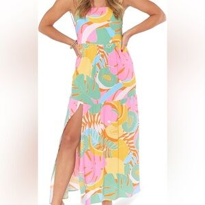 Show Me Your MuMu Julia Cut Out Back Sundress Size XL